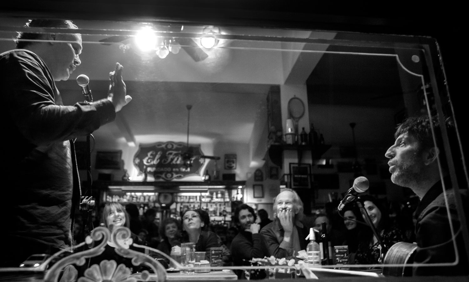 Chino Laborde y Dipi kvito, Bar « El Faro », Buenos Aires, Mayo 2016